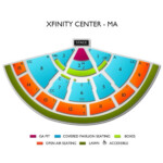 7 Pics Xfinity Center Mansfield Ma Seating Chart With Seat Numbers And