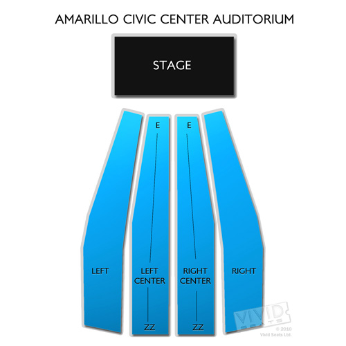 Amarillo Civic Center Auditorium Seating Chart Vivid Seats