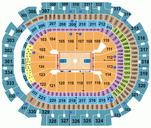 American Airlines Center Seating Chart Rows Seat Numbers And Club Seats