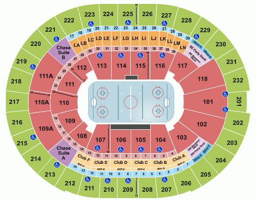 Amway Center Seating Chart And Maps Orlando