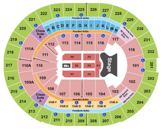 Amway Center Tickets In Orlando Florida Amway Center Seating Charts 