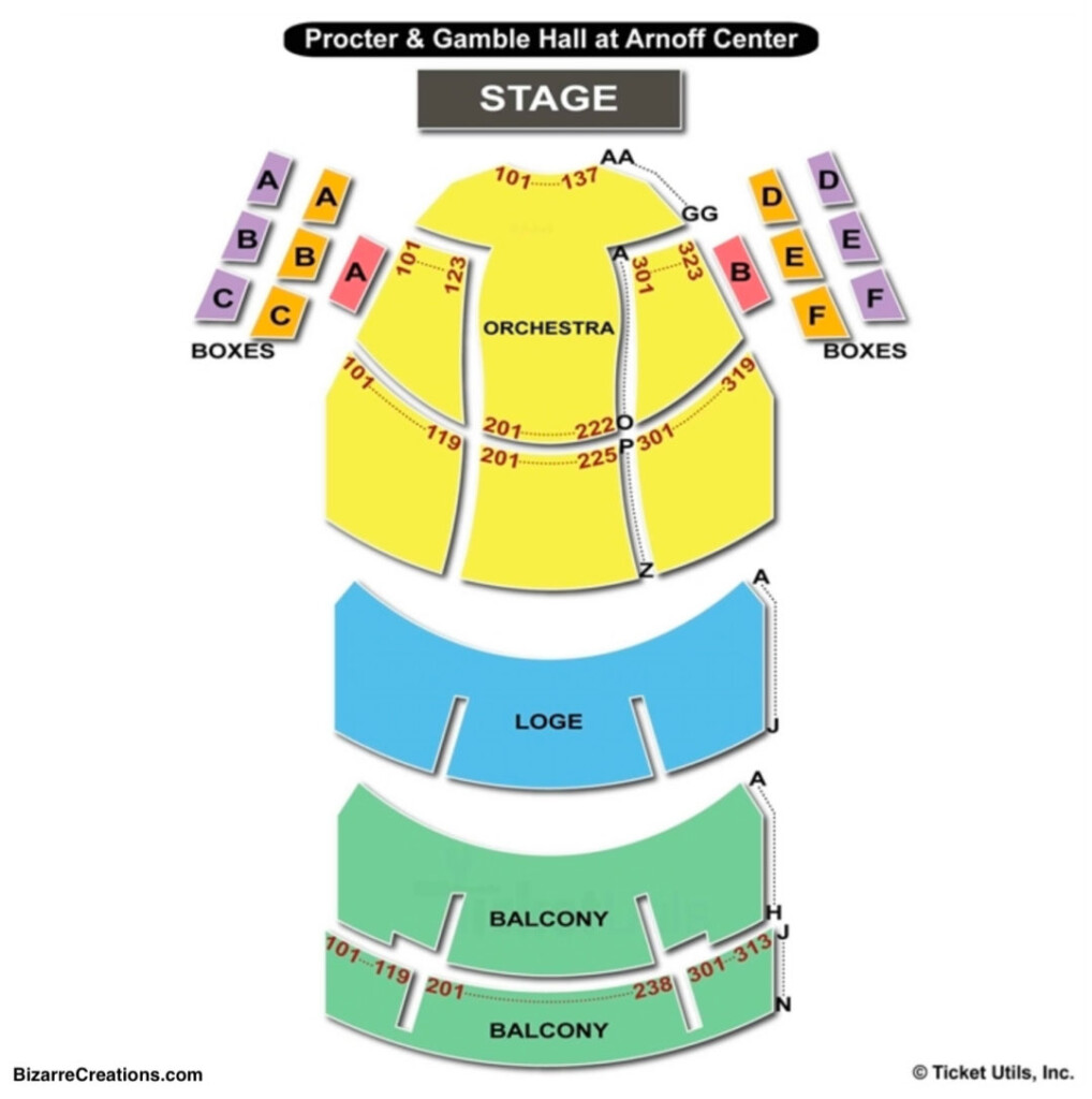 Aronoff Center For The Arts Seating Chart Seating Charts Tickets