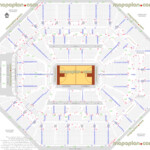 AT T Center Seat Row Numbers Detailed Seating Chart San Antonio