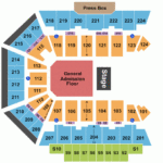 BMO Harris Bank Center Seating Chart Rockford