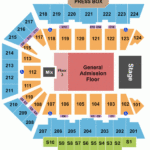 BMO Harris Bank Center Seating Chart Rockford