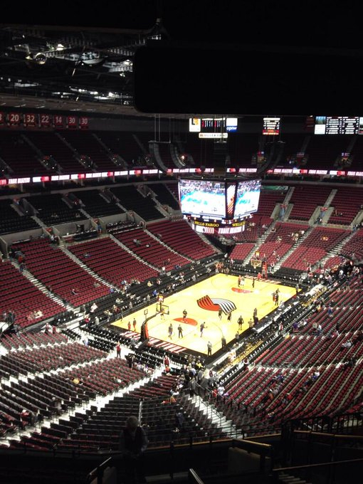 Moda Center Portland Oregon Seating Chart Center Seating Chart