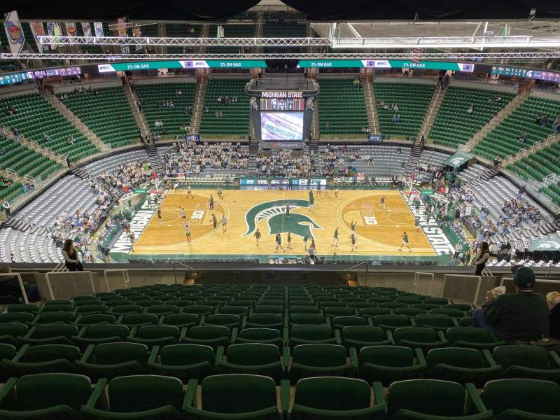 Breslin Center Seating Chart With Rows Center Seating Chart