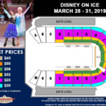Budweiser Event Center Seating Chart Disney On Ice Seating Charts