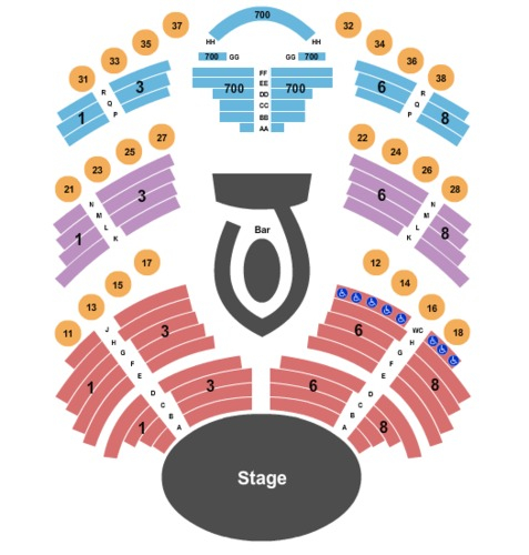 Cache Creek Casino Resort Elevate Lounge Tickets Seating Charts And 