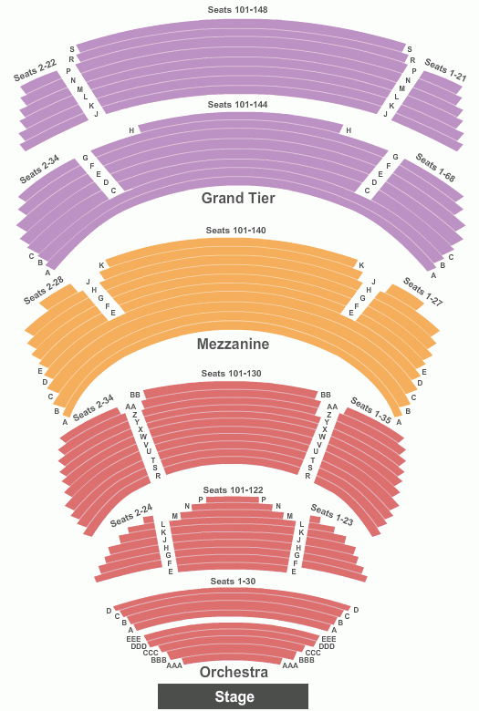 Cobb Energy Performing Arts Centre Seating Atlanta