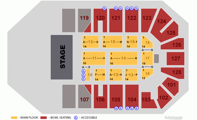 Comerica Center Frisco Tickets Schedule Seating Chart Directions