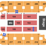 Covelli Centre Seating Chart Maps Youngstown