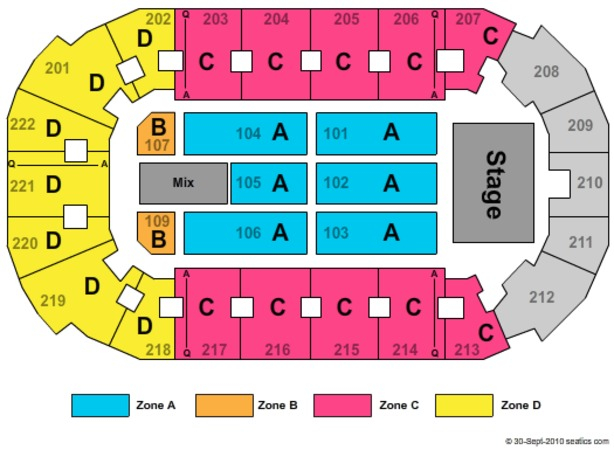 Covelli Centre Tickets In Youngstown Ohio Covelli Centre Seating