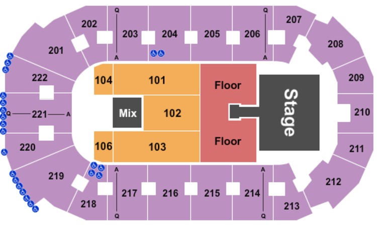 Covelli Centre Tickets In Youngstown Ohio Covelli Centre Seating 