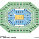 Dean E Smith Center Seating Chart Seating Charts Tickets