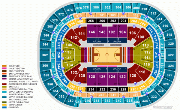 Denver Nuggets Home Schedule 2019 20 Seating Chart Ticketmaster Blog