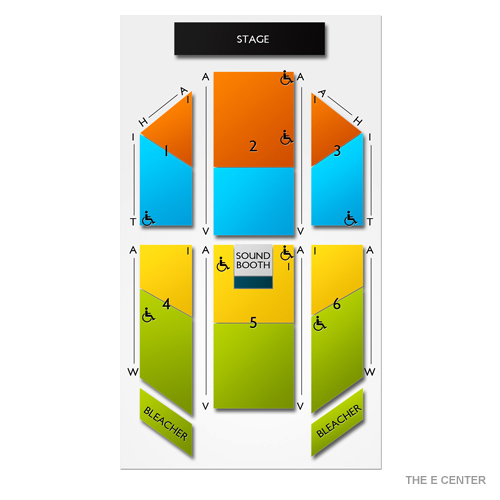 E Center At Edgewater Hotel Casino Seating Chart Vivid Seats