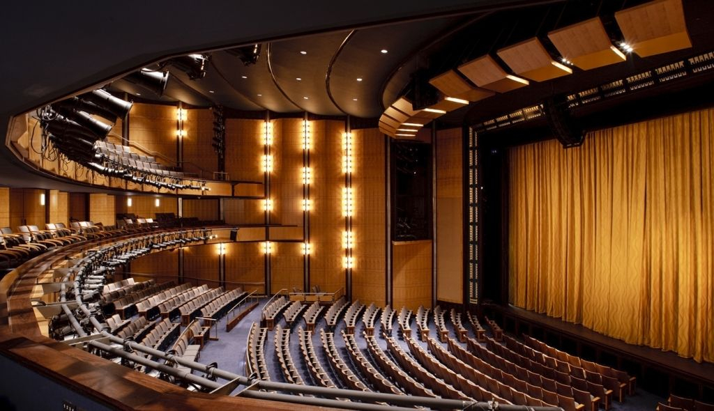 Eisenhower Theater Seating Chart Kennedy Center Auditorium Design 
