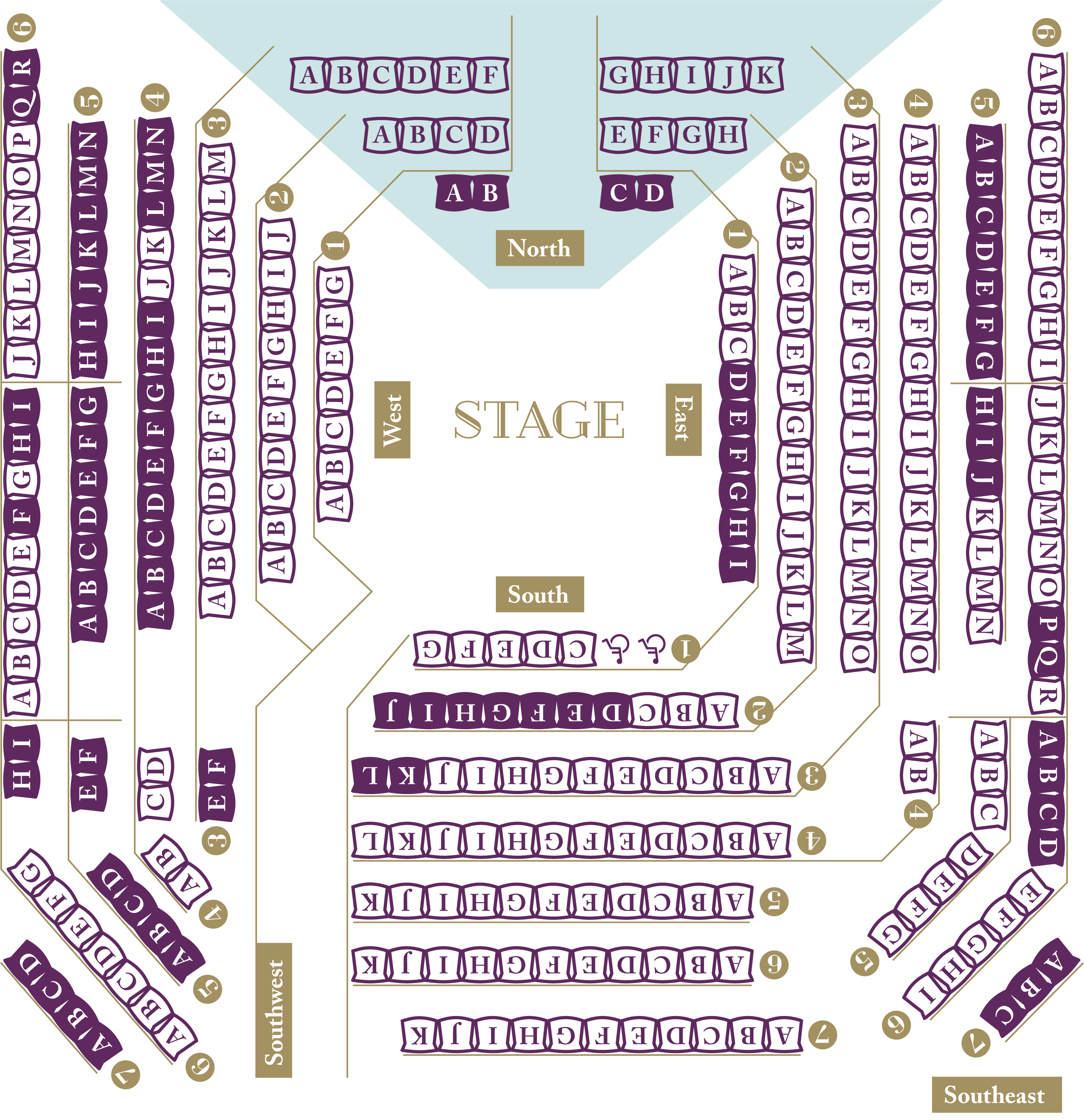 Hale Center Theater Sandy Seating Chart Center Seating Chart