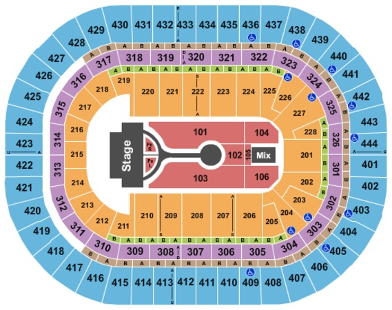 Honda Center Tickets In Anaheim California Honda Center Seating Charts