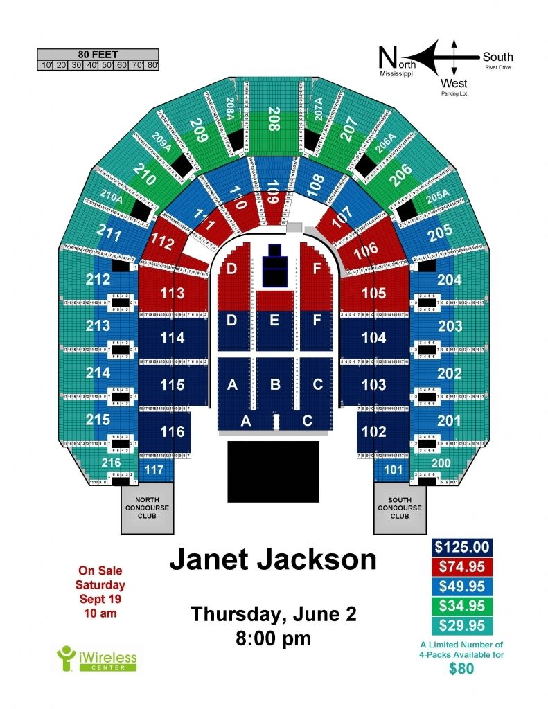 Iwireless Center Seating Chart Seating Charts Chart South River