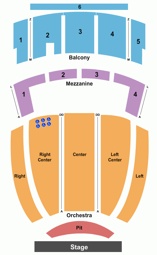 Johnny Mercer Theatre Seating Chart Maps Savannah