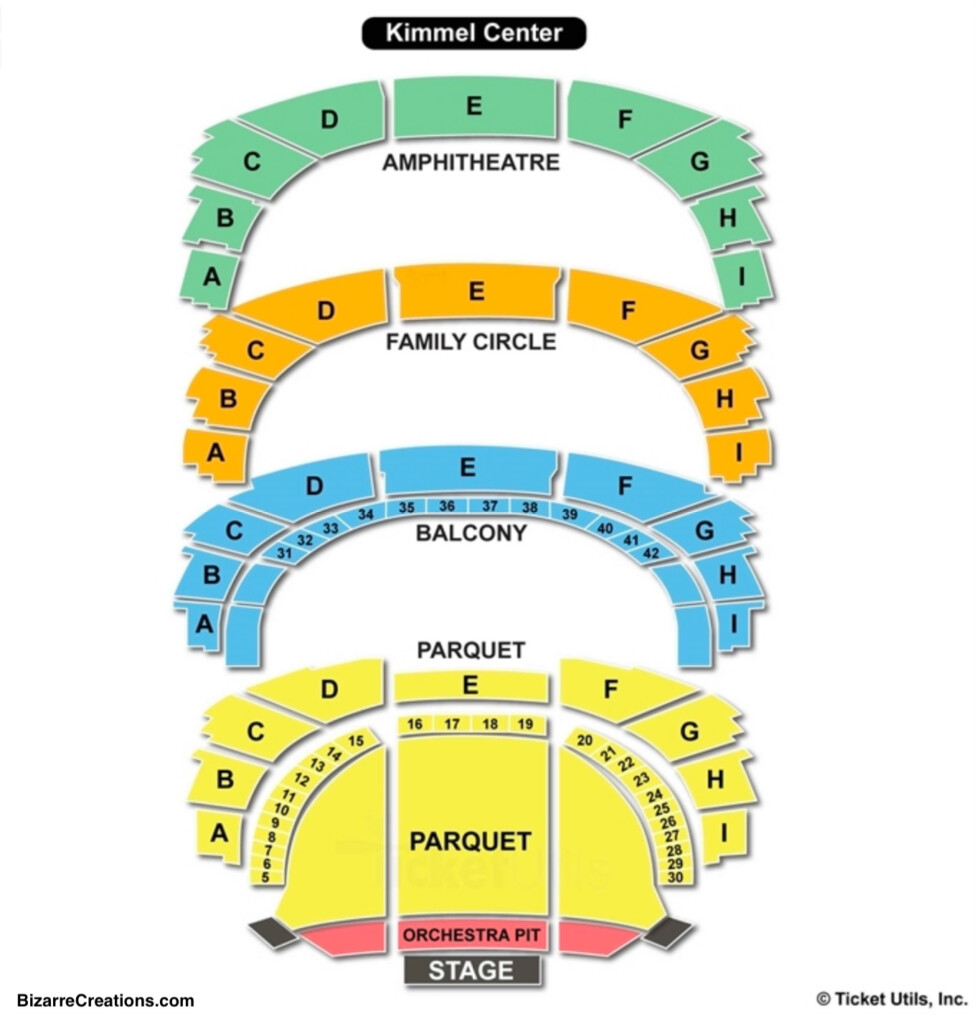 Kimmel Center Seating Chart Family Circle Review Home Decor