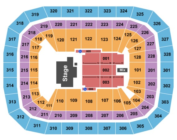 Kohl Center Tickets In Madison Wisconsin Kohl Center Seating Charts