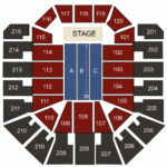Liacouras Center Philadelphia PA Seating Chart Stage