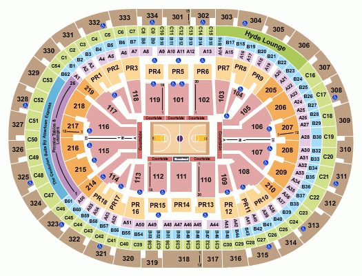 Los Angeles Lakers Seating Chart At Staples Center