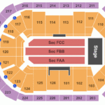 Maverik Center Seating Chart Maps Salt Lake City