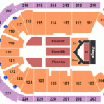 Maverik Center Seating Chart Maps Salt Lake City