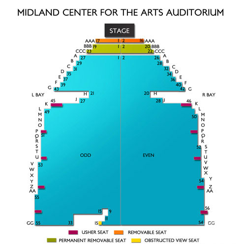 Midland Center For The Arts Tickets 1 Events On Sale Now TicketCity