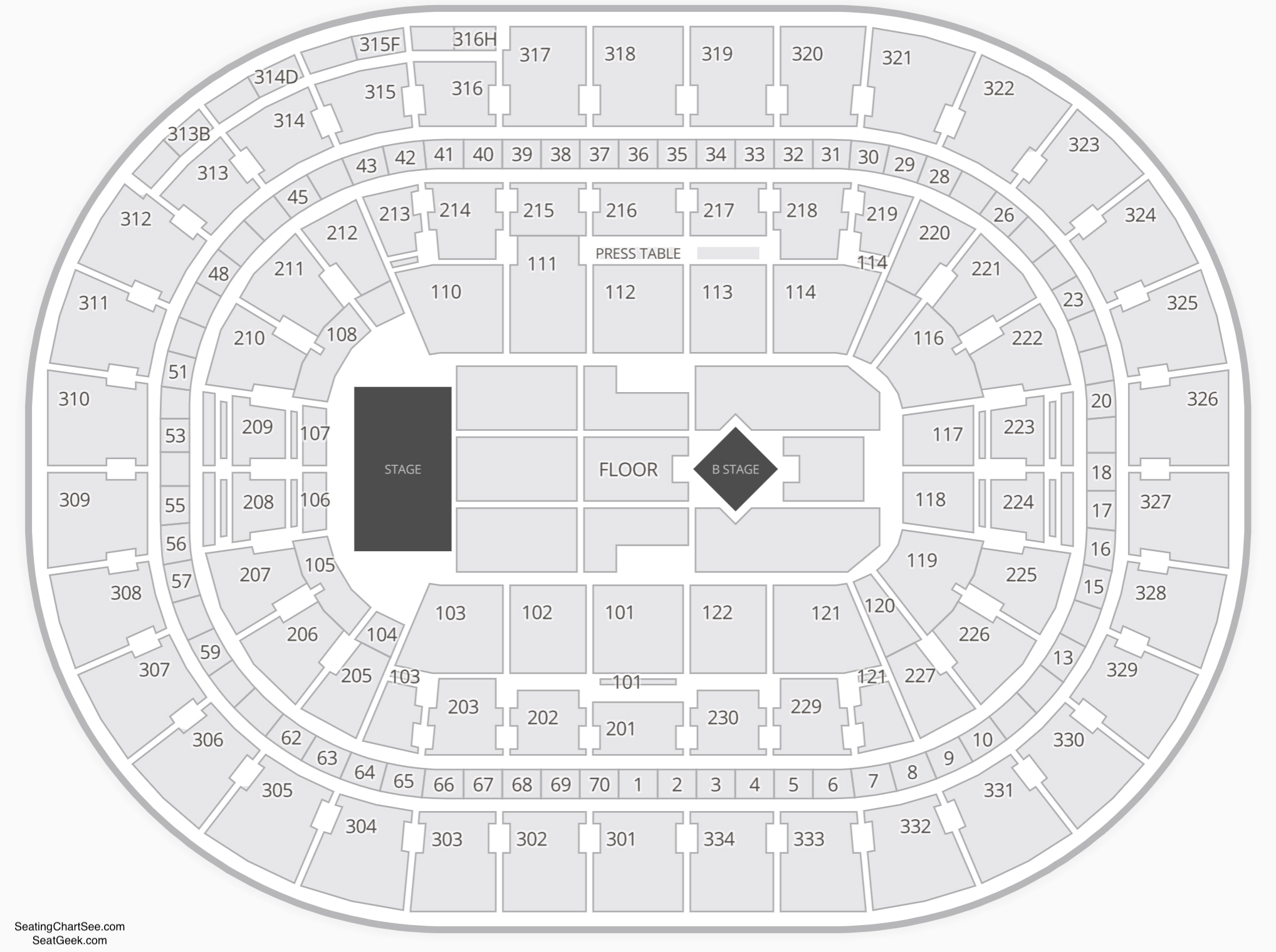 Moda Center Seating Charts Views Games Answers Cheats