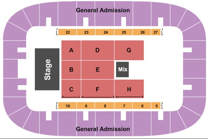 Monroe Civic Center Arena Tickets In Monroe Louisiana Seating Charts 