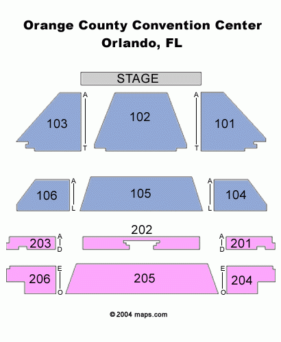 Orange County Convention Center Tickets Orange County Convention