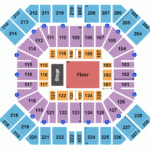 Pan American Center Seating Chart Maps Las Cruces