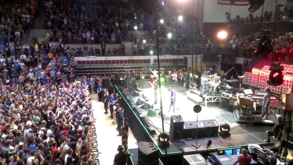 Pearl Jam Rockin In The Free World Adams Center Missoula MT 9 