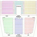 Performing Arts Center Seating Chart MVRHS