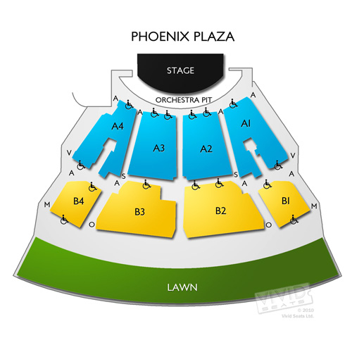 Phoenix Plaza Seating Chart Vivid Seats