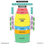 Pikes Peak Center Seating Chart Seating Charts Tickets