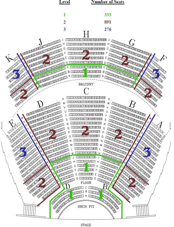 Pioneer Performance Center Seating Chart Nevada Reno Seating Charts