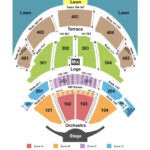 PNC Bank Arts Center Seating Chart Maps Holmdel