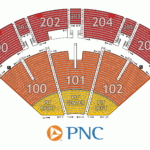 PNC Pavilion Seating Chart Pnc Seating Charts Chart