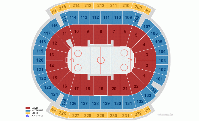 Prudential Center Newark Tickets Schedule Seating Chart Directions