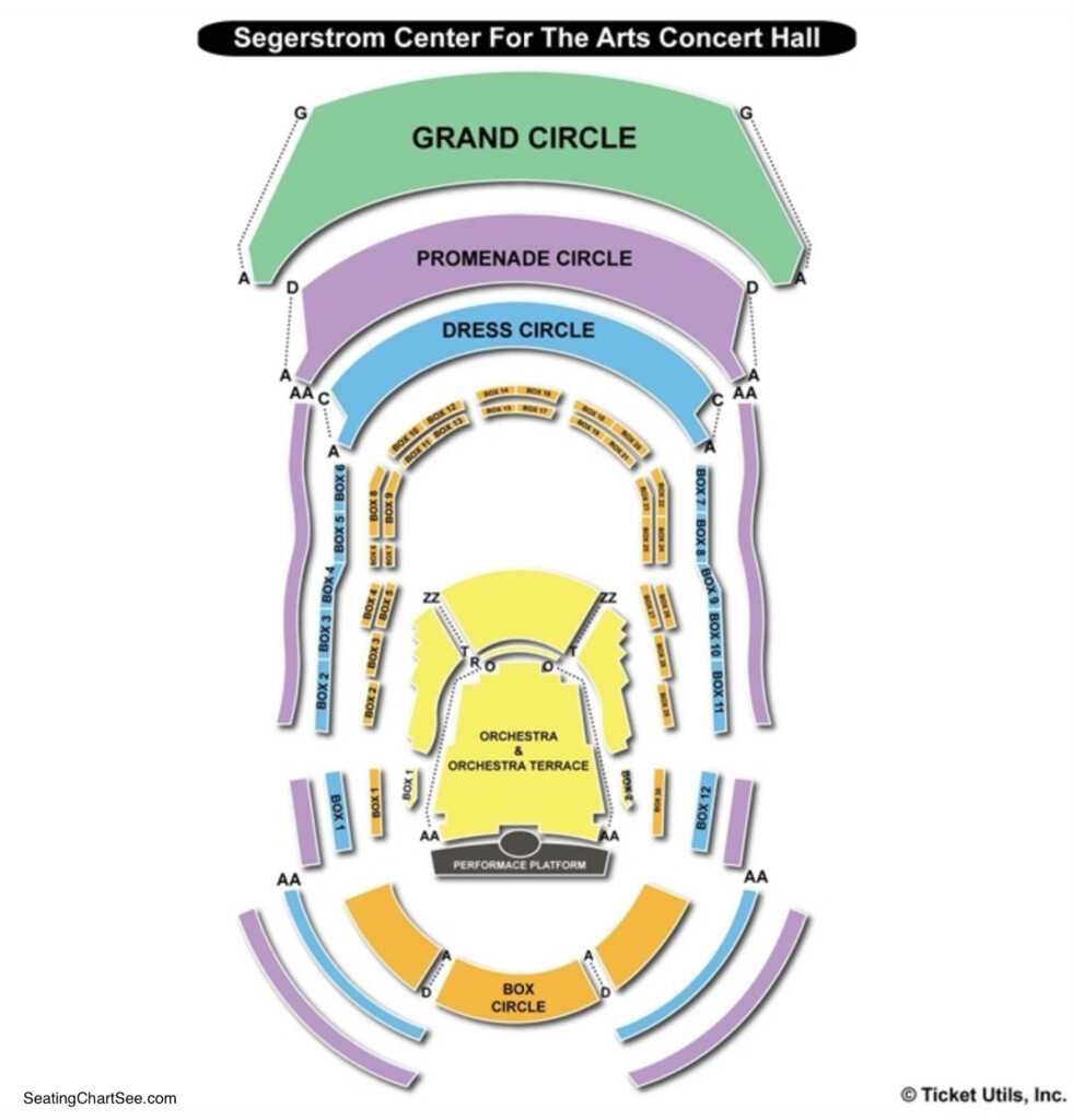 Renee And Henry Segerstrom Concert Hall Seating Charts Views Games 
