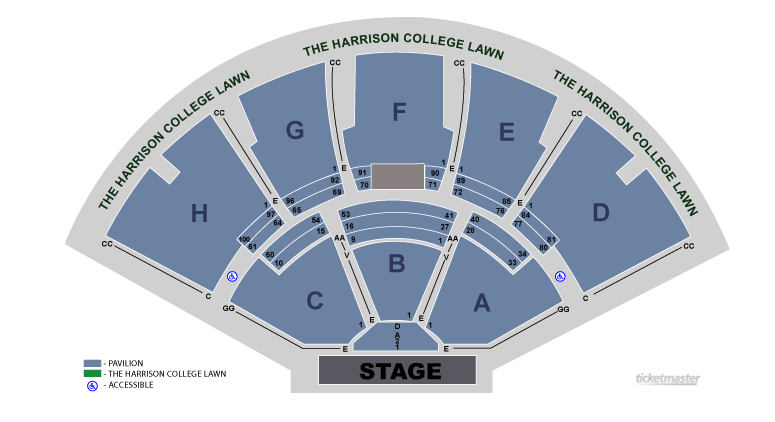 Ruoff Home Mortgage Music Center Seating Chart With Seat Numbers Home 