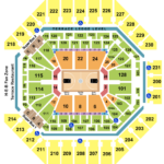 San Antonio Spurs AT T Center Seating Chart San Antonio