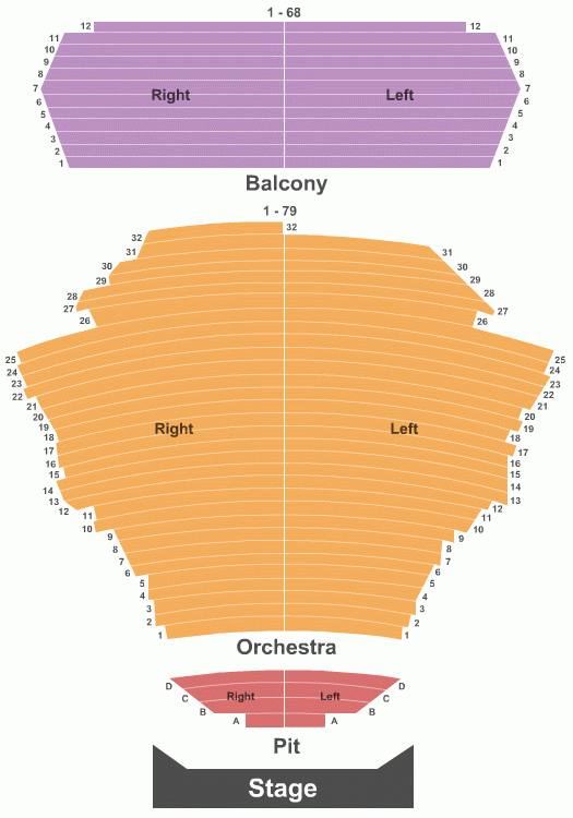 San Jose Center For The Performing Arts Seats San Jose