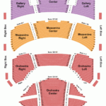 Sarofim Hall Hobby Center Seating Chart Maps Houston